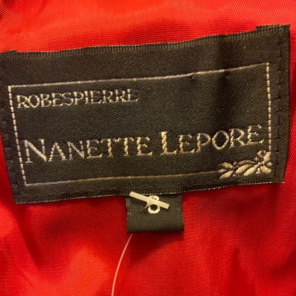 *ONLY DRESS* Nanette Lenore Vintage Red Y2K Coquette Dress Size 6 - Picture 3 of 3